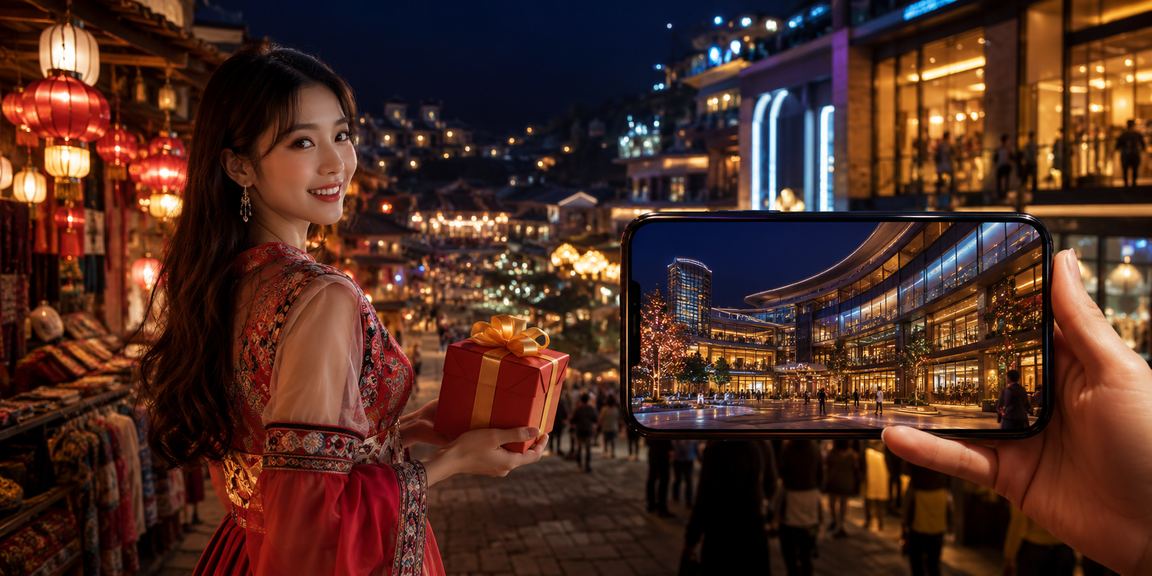 Người dùng duyệt clb88 trên điện thoại tại khu chợ đêm Sapa